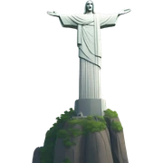 christ the redeemer sticker