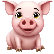 pig sticker