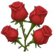 Rosa roja sticker