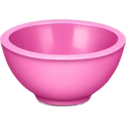 Pink bowl  sticker
