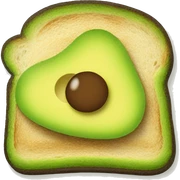 avacado toast  sticker