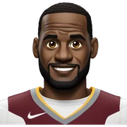 LeBron James sticker