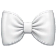 white bow sticker