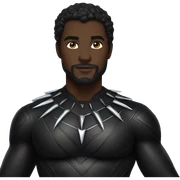Black panther sticker