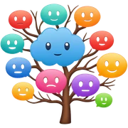 Mind map  sticker