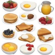 breakfast sticker