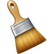 paint brush sticker