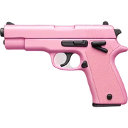 Light pink gun sticker