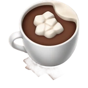 Delicious hot chocolat sticker