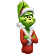 The grinch sticker
