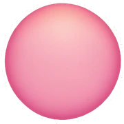 pink sun sticker