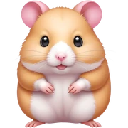 Hámster Rosa  sticker