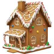 gingerbread house sticker