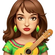 Vibrant Festival Singer sticker