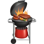 Barbecue sticker