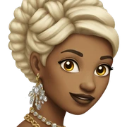 woman with jewelry and tattoo sticker