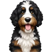Bernedoodle  sticker