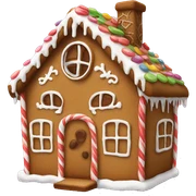 gingerbread house sticker