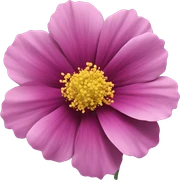 cosmo flower sticker