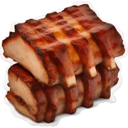 bbq ribs sticker