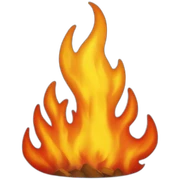 fire fire fire! sticker