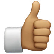 thumbs up sticker