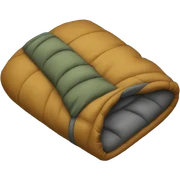 Sleeping bag sticker
