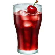 Cherry coke  sticker