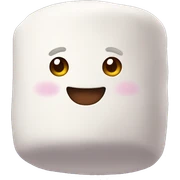 marshmallow sticker