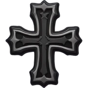 Goth cross sticker