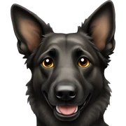 Dutch shepherd dog sticker
