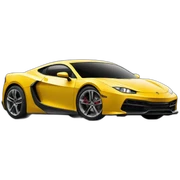 sports car sticker