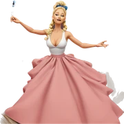 blonde girl on a couch sticker