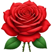 Rose sticker