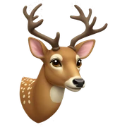 Deer sticker