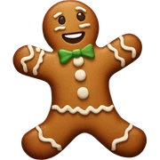 Gingerbread man  sticker