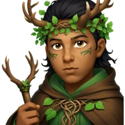 Forest Wizard sticker