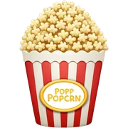Popcorn sticker