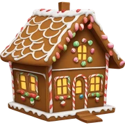 gingerbread house sticker