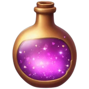 magical potion with sparkles sticker
