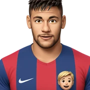 smiling boy in soccer uniform sticker