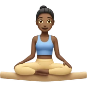Person doing Pilates  sticker