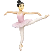 asian Ballet  sticker