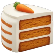 Carrot cake sticker