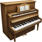 piano sticker