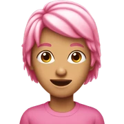 Pink sticker