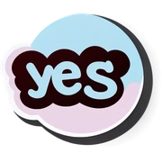 Yes sticker