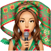 Colorful Singer sticker