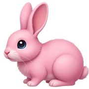 Conejito Rosa  sticker