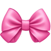 cute pink bow sticker